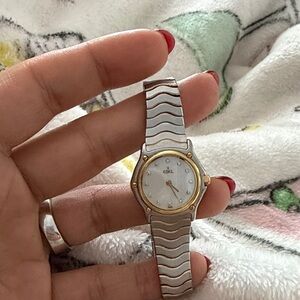 Gold and Silver Women's Watch